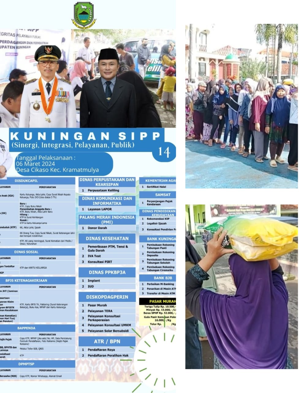 Desa Cikaso Menjadi Tempat Penyelenggaraan KUNINGAN SIPP