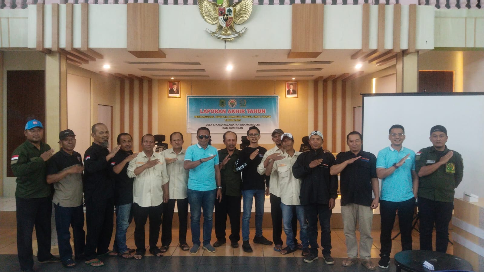 BUMDesa Sangga Emas Desa Cikaso Sampaikan Laporan Pertanggungjawaban Akhir Tahun 2025 dalam Musdes