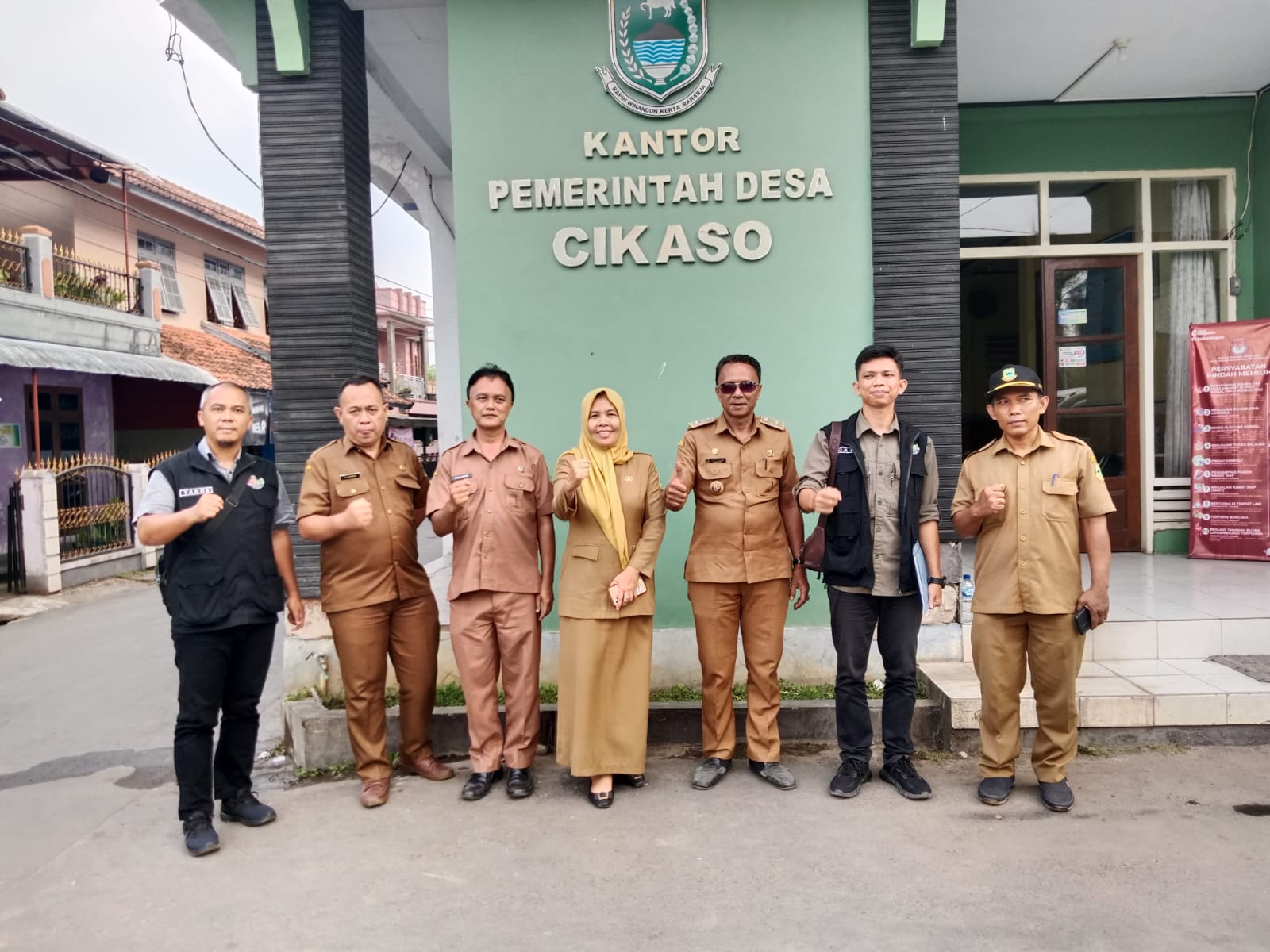 DESA CIKASO MENERIMA KUNJUNGAN TEAM MONEV PROVINSI JAWA BARAT 